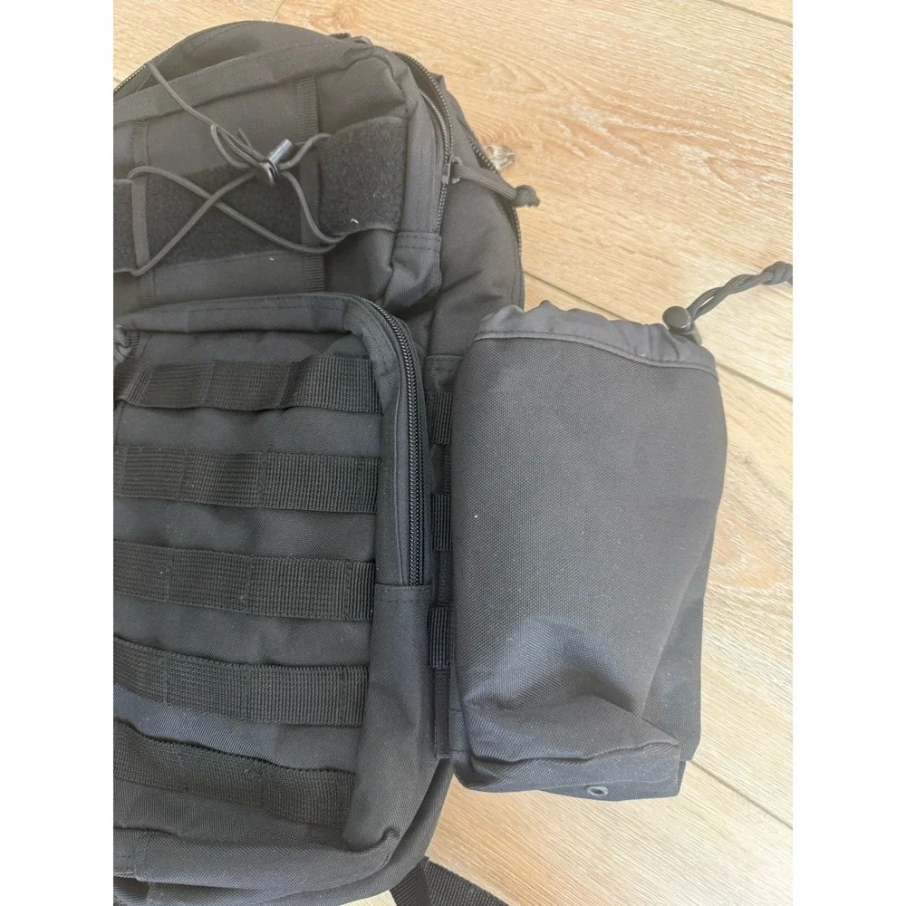 Yukon Outfitters Overwatch Black Sling Tactical Shoulder Pack Bag (MG-5032)